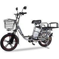 Электровелосипед Колхозник Minako V12 Lux + 12Ah Комплект "Курьер"